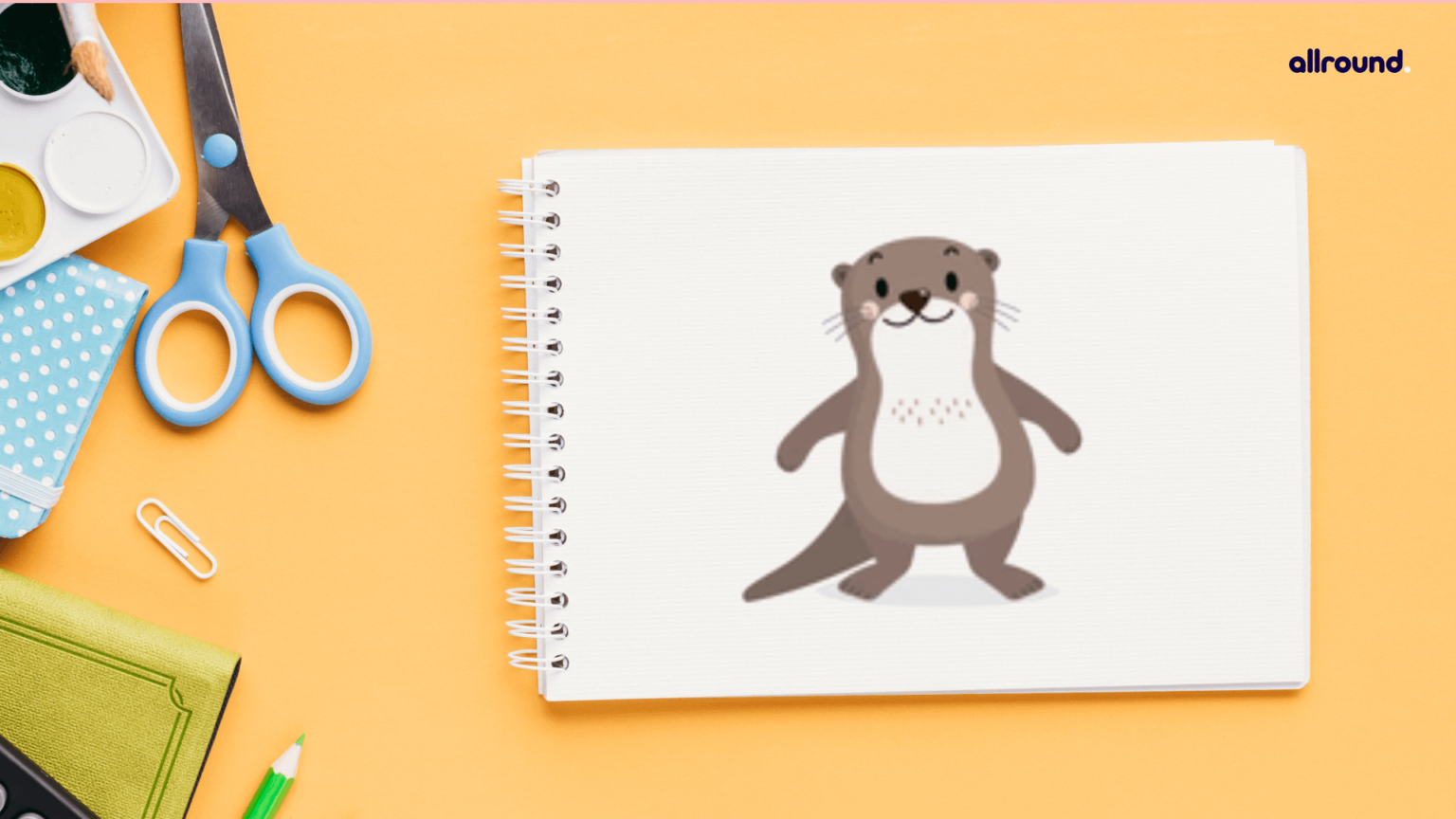 How to Draw a Sea Otter? - Step by Step Drawing Guide for Kids