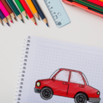 how to draw car