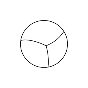 Drawing volleyball