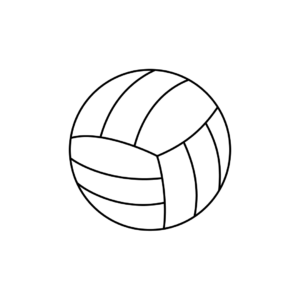 Drawing of sport element Vector volleyball player volleyball vector sketch  illustration 2398794 Vector Art at Vecteezy