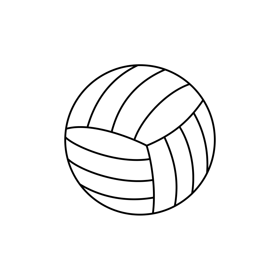 How to draw a Volleyball? Step by Step Drawing Guide for Kids